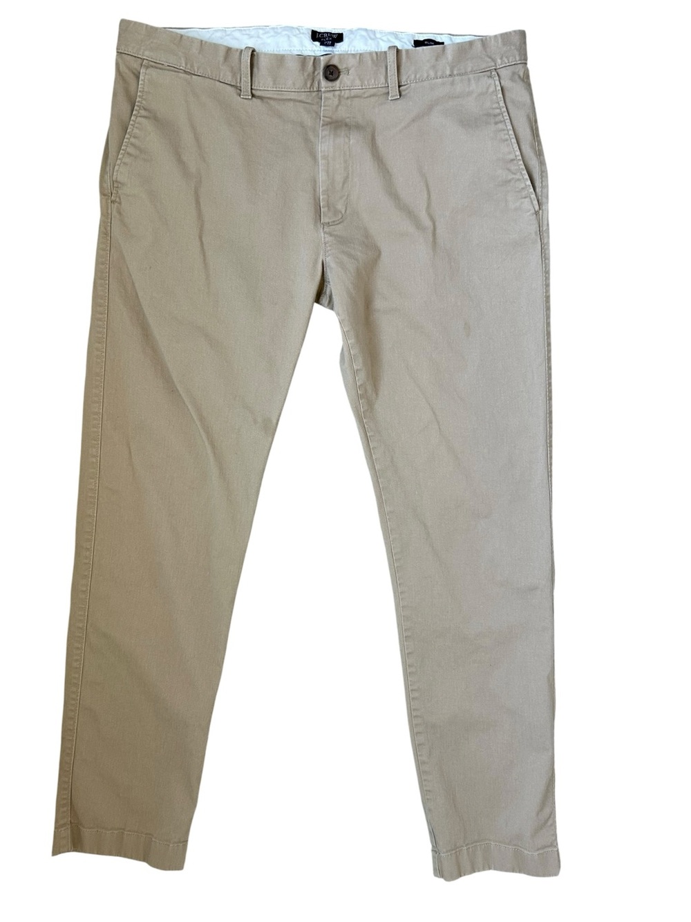 J.Crew Slim Fit Chino-Khaki 36/32